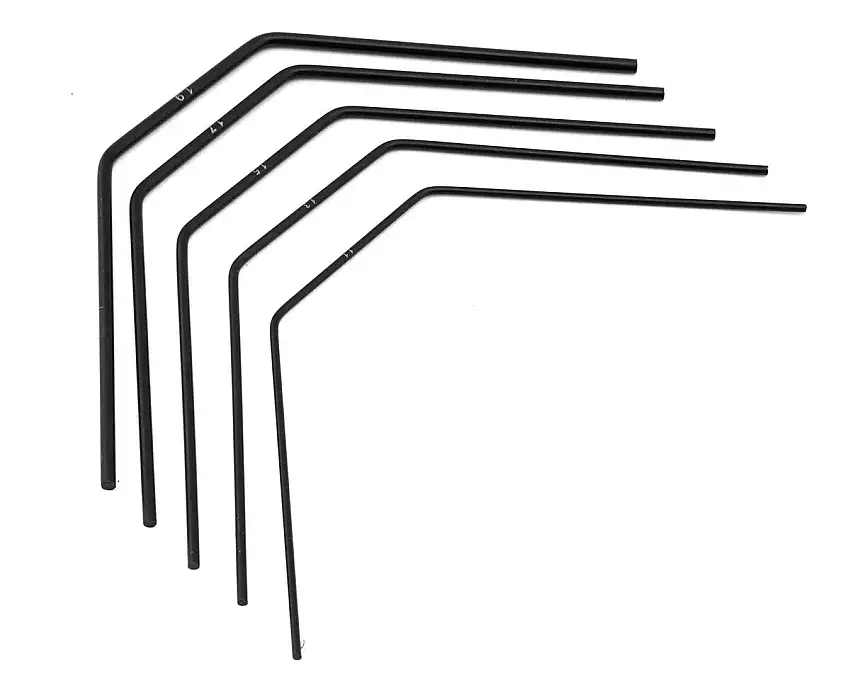 Team Losi Racing 22X Rear Sway Bars Set (Odds)