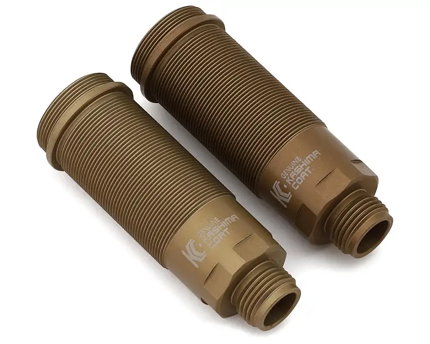Team Losi Racing 8IGHT-XE 16mm Kashima Coated V2 Front Shock Bodies (58.6mm) (2)