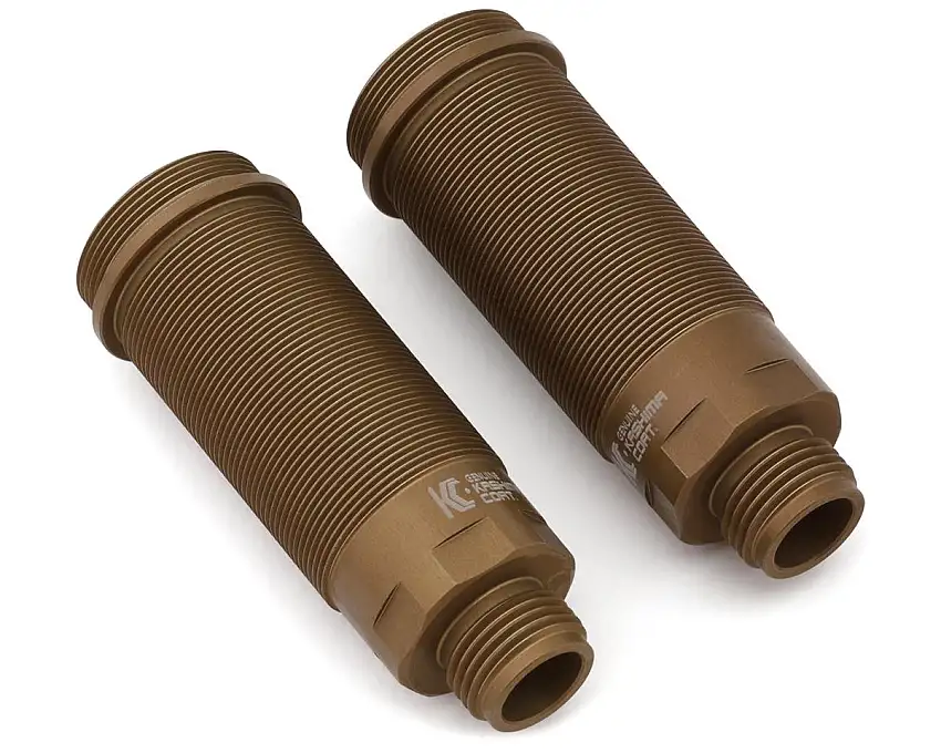 Team Losi Racing 8IGHT-XE 16mm Kashima Coated V2 Shock Bodies (58.6mm) (2)
