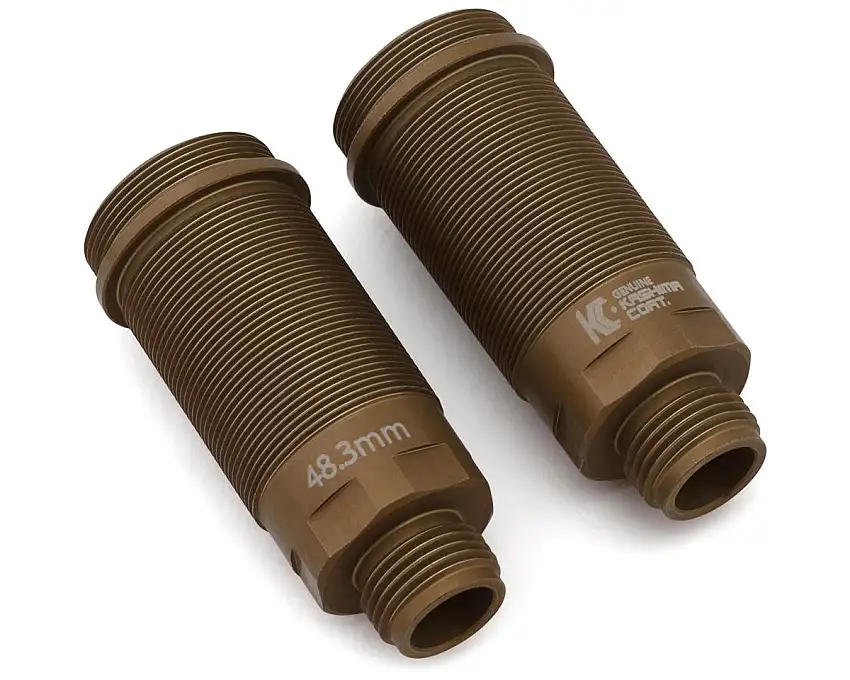 Team Losi Racing 8IGHT-XE 16mm Kashima Coated V2 Shock Bodies (48.3mm) (2)