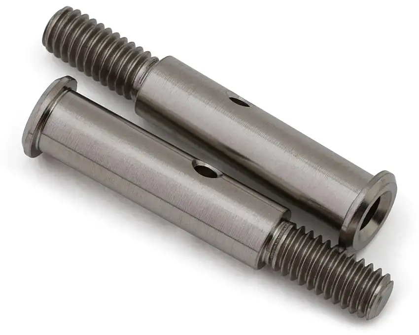 Team Losi Racing 22X-T Titanium Front Axles (2)