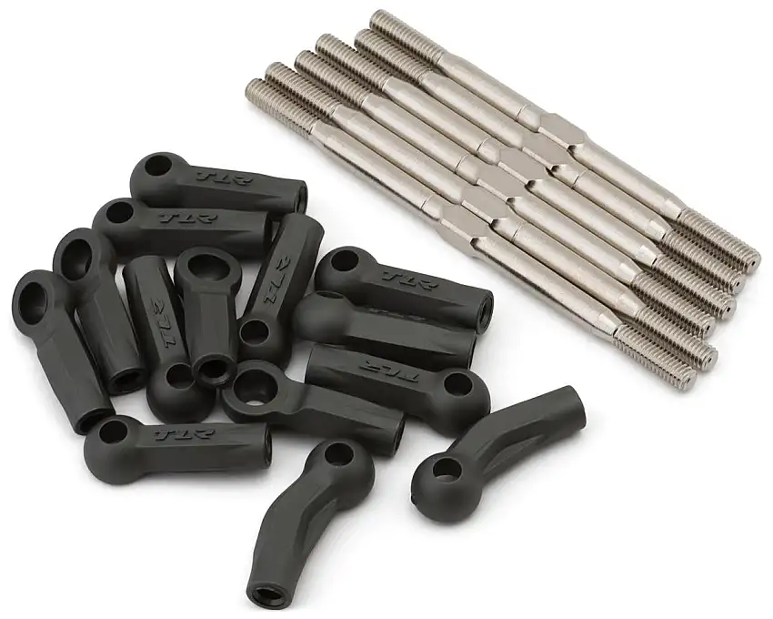 Team Losi Racing 22X-T HD Turnbuckles & Rod Ends Set