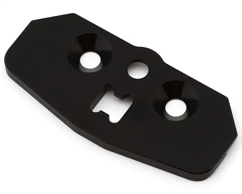 Team Losi Racing 8IGHT-XT Adjustable Chassis Aluminum Skid Plate (+1mm) (2)