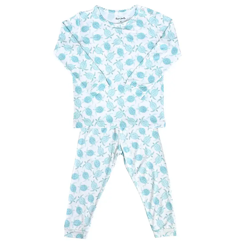 Toddler Pajama Set In Turtley Awesome