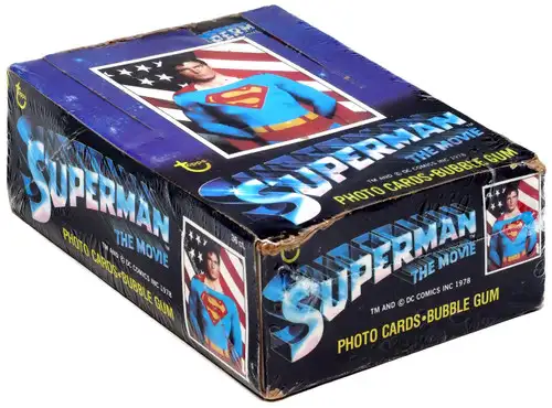 DC Superman The Movie Trading Card Box [36 Packs]