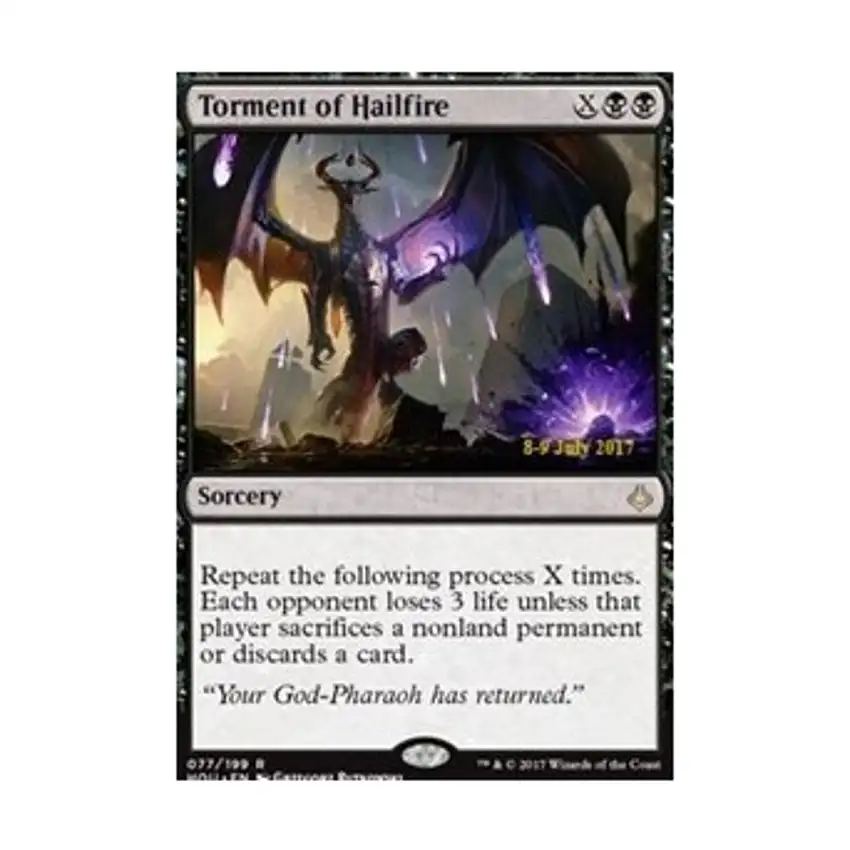 Torment of Hailfire (P) (Foil)