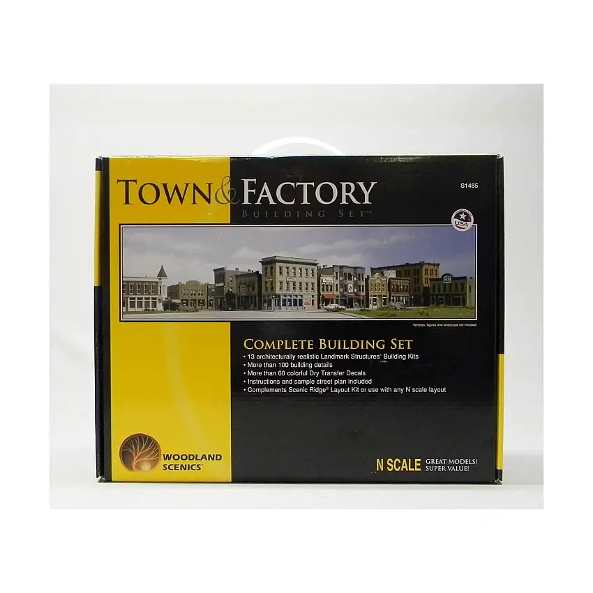 Town & Factory Building Set