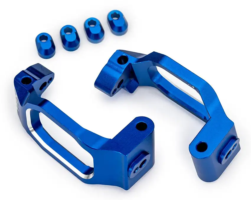Traxxas Maxx® Slash® Aluminum Caster Blocks (Blue) (2)