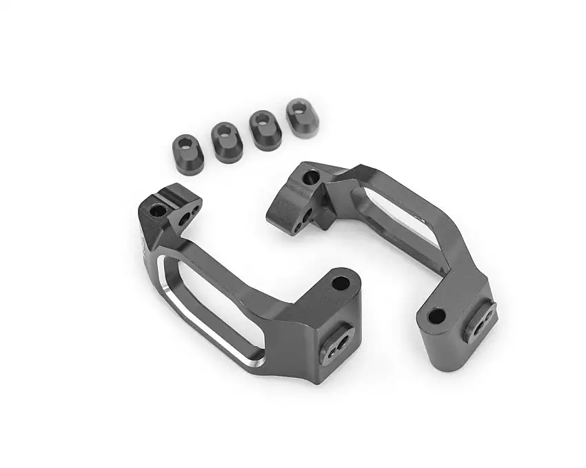 Traxxas Maxx® Slash® Aluminum Caster Blocks (Grey) (2)