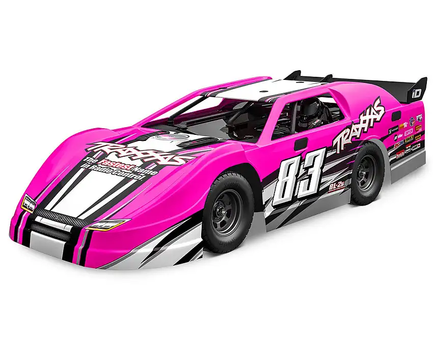 Traxxas Slash® Late Model 1/10 RTR 2WD Dirt Oval Racer (Pink) w/TQ 2.4Ghz Radio