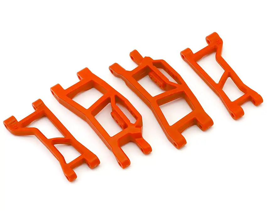 Traxxas Mini Maxx® WideMaxx Front Upper & Lower Suspension Arms Set (Orange)