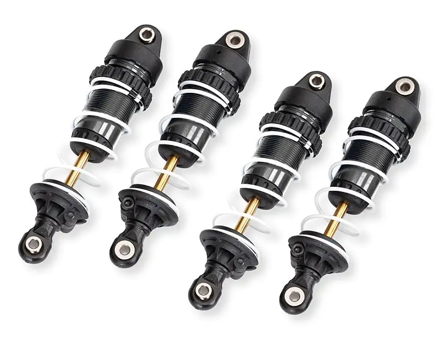 Traxxas Mini Maxx® GTR PTFE Aluminum Long Shocks (Hard-Anodized) (4)