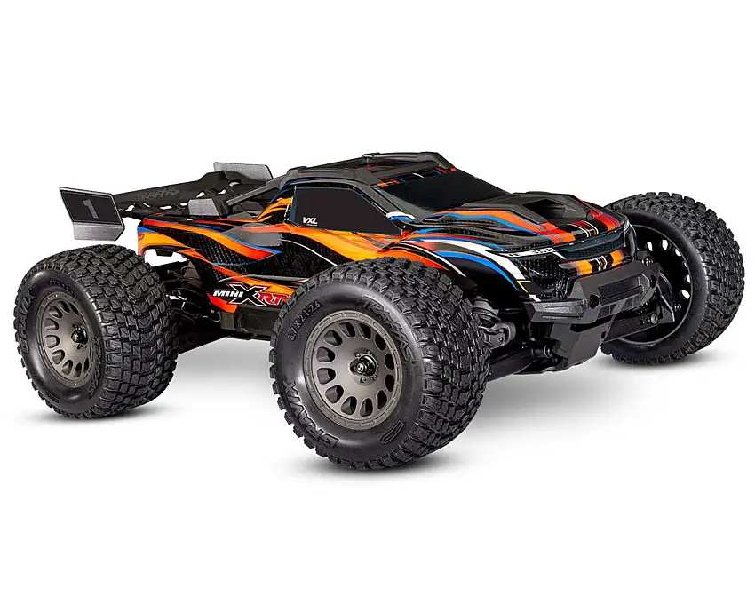 Traxxas Mini XRT® Brushless 1/16 4WD RTR Monster Truck (Orange) w/TQi 2.4GHz Radio, Battery & USB-C Charger