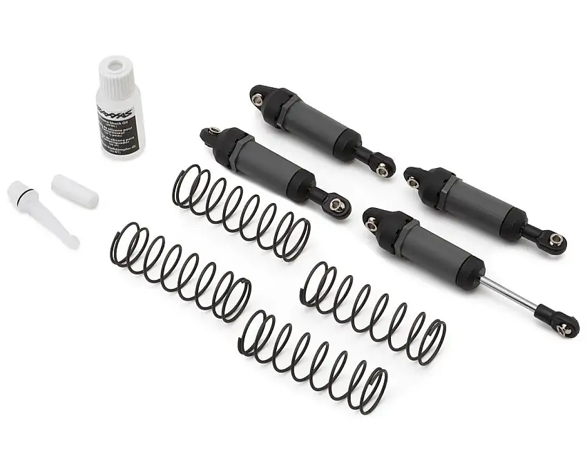 Traxxas Mini XRT™/Mini Maxx® Ultra Shocks Set (Long) (Gray) (2)