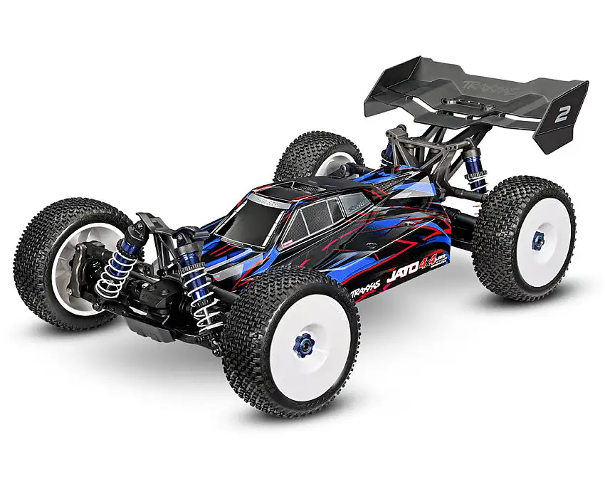 Traxxas Jato® 4x4 VXL 1/8 Brushless Electric Racing Buggy (Blue) w/TQi 2.4GHz Radio & Link Module