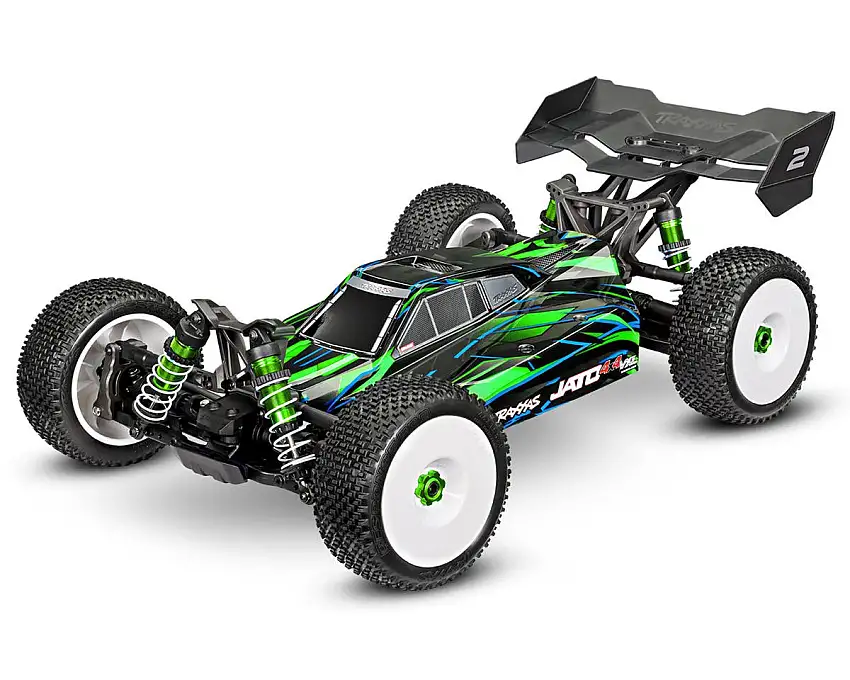 Traxxas Jato® 4x4 VXL 1/8 Brushless Electric Racing Buggy (Green) w/TQi 2.4GHz Radio & Link Module