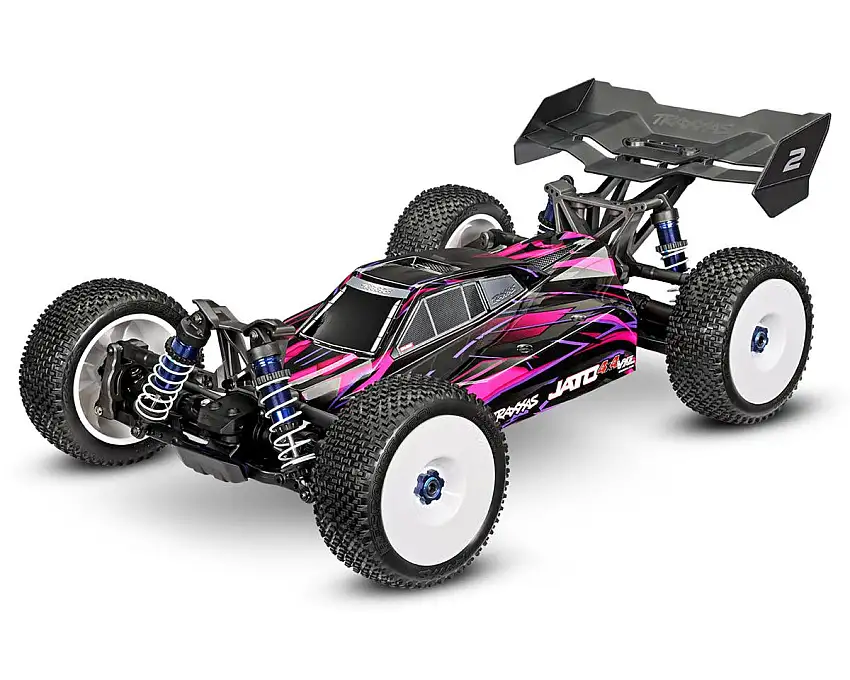Traxxas Jato® 4x4 VXL 1/8 Brushless Electric Racing Buggy (Pink) w/TQi 2.4GHz Radio & Link Module