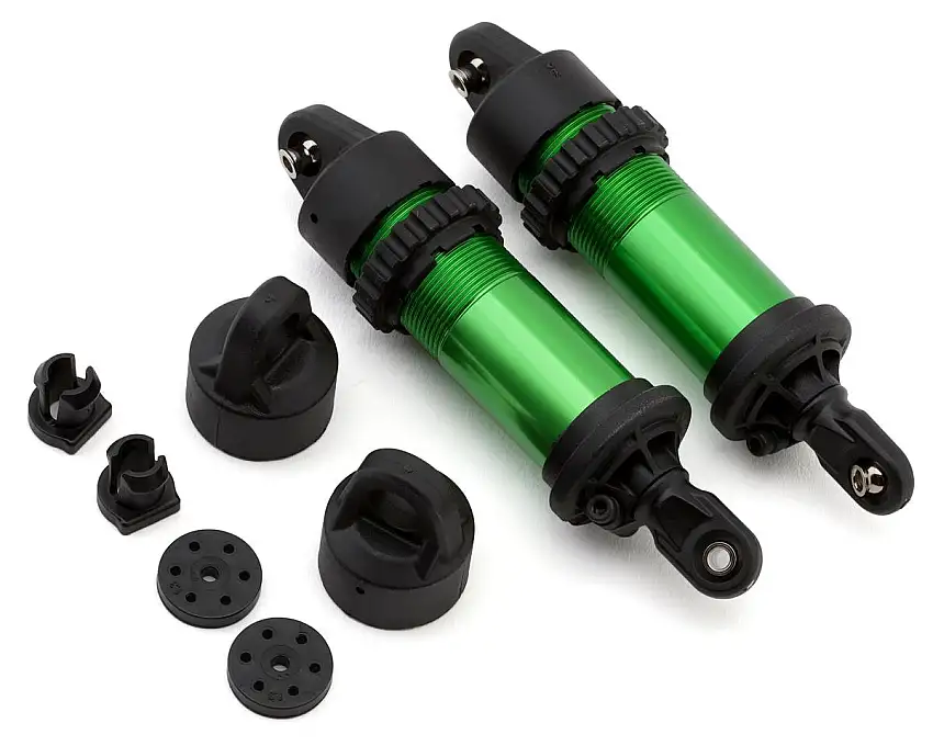 Traxxas Sledge®/Maxx® GT-Maxx Aluminum Shocks (Green) (2)