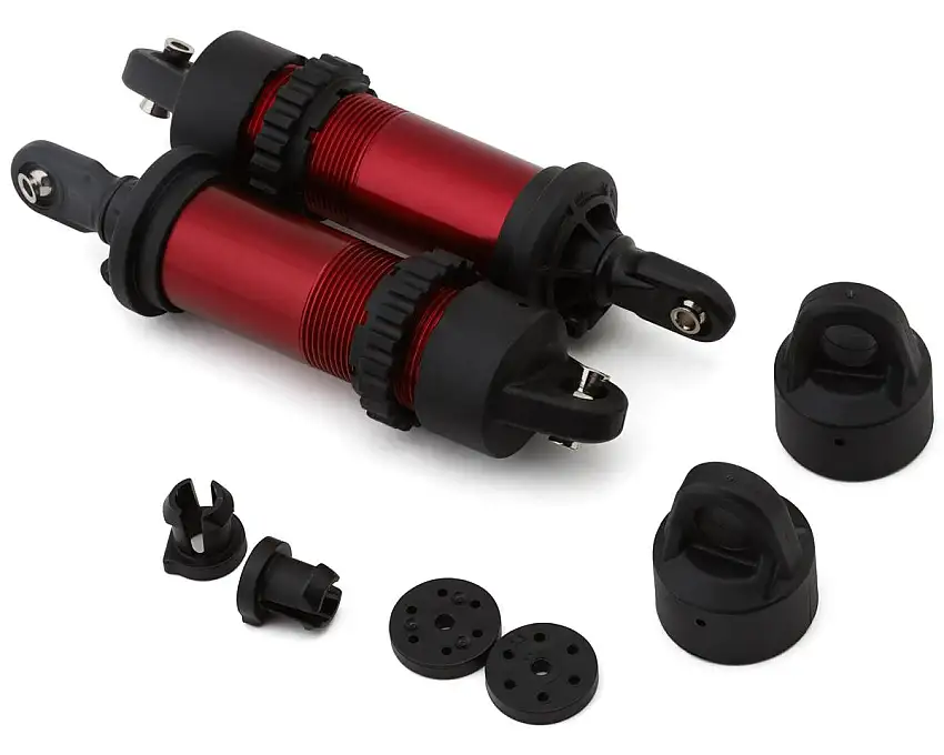 Traxxas Sledge®/Maxx® GT-Maxx Aluminum Shocks (Red) (2)
