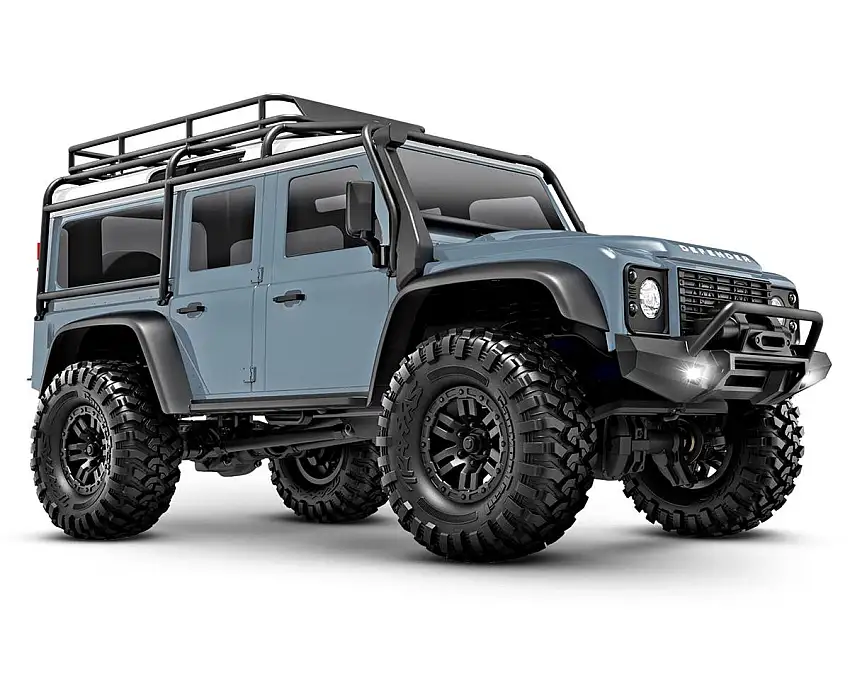 Traxxas TRX-4M® 1/18 RTR Electric Rock Crawler w/Land Rover Defender Body (Light Blue) w/TQ™ 2.4GHz Radio