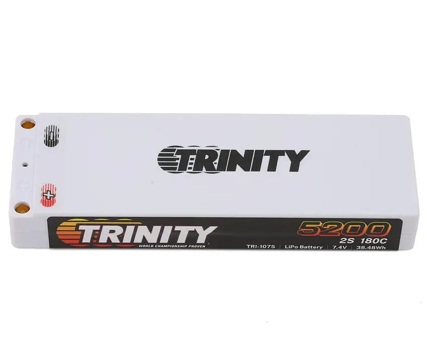 Trinity V2 2S 180C Stick LiPo Battery (7.4V/5200mAh) w/5mm Bullets