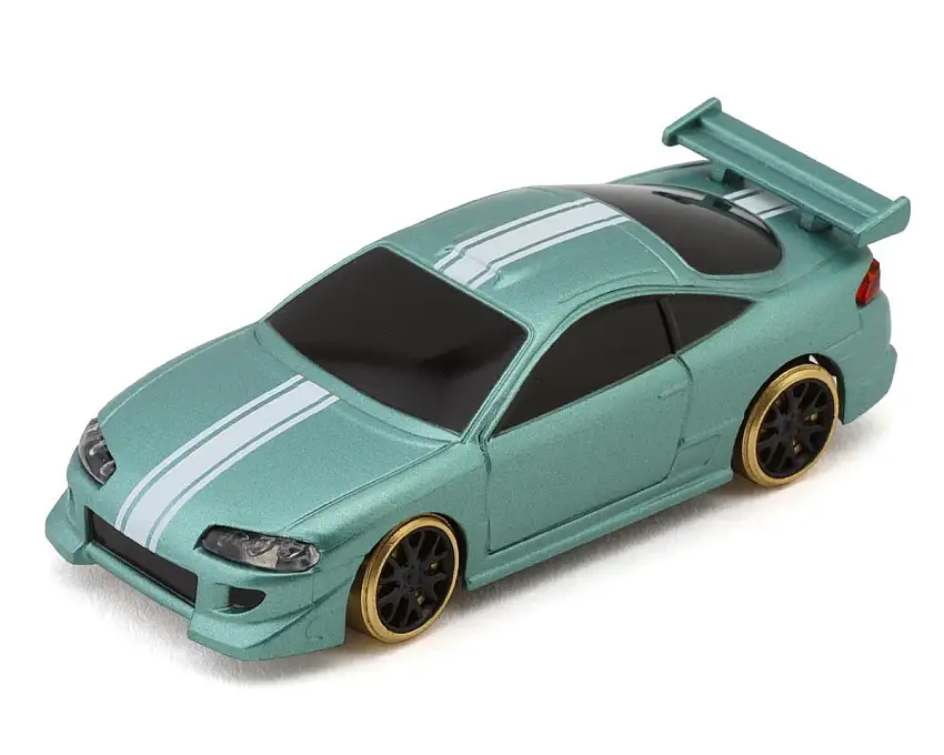 Turbo Racing C62 1/76 RTR Electric 2WD Micro RC Drift Car (green) w/2.4GHz Radio, Gyro & Battery