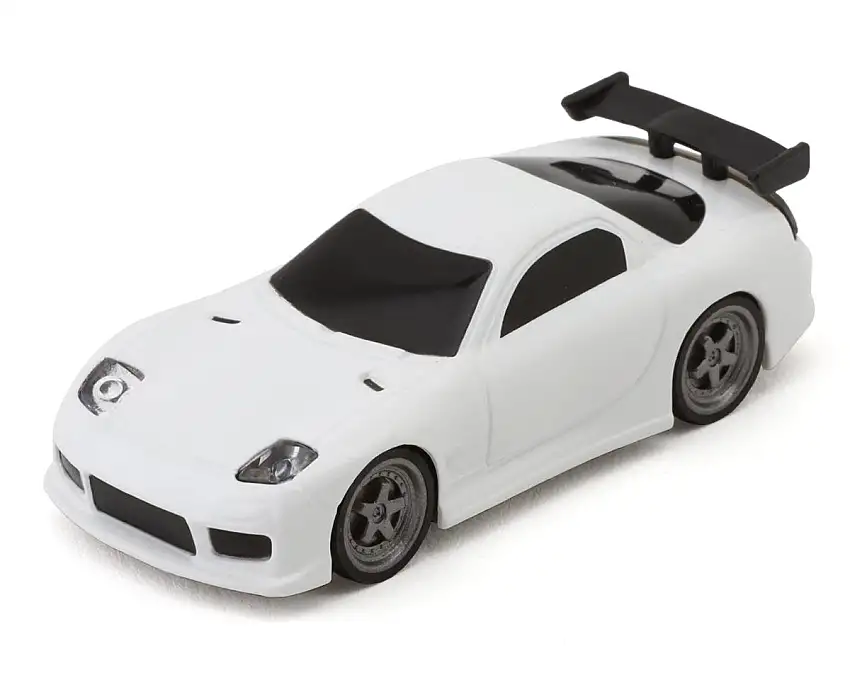 Turbo Racing C71 1/76 RTR Electric 2WD Micro On-Road RC Car (White) w/2.4GHz Radio & Battery