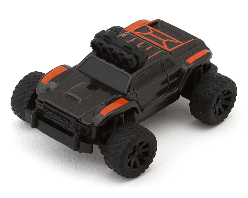 Turbo Racing C81 1/76 RTR Electric 2WD Micro Off-Road RC Car (Black) w/2.4GHz Radio & Battery
