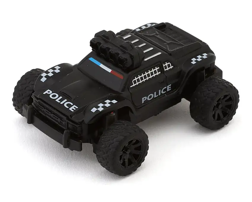 Turbo Racing C82 1/76 RTR Electric 2WD Micro Off-Road RC Car (Black) w/2.4GHz Radio & Battery