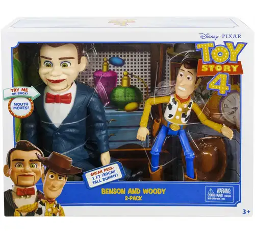 Toy Story 4 Benson & Woody Action Figure 2-Pack [Damaged Package]