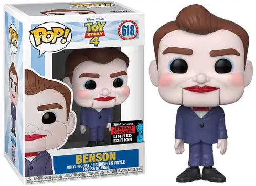 Funko Disney / Pixar Toy Story 4 POP! Disney Benson Exclusive Vinyl Figure #618