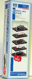 TSM-9811 Trumpeter Scale Models Showcase for 1/87 Autos & 1/144 Military (3.5"L x 2"W x 1.5"H) Black Base (5 per box)