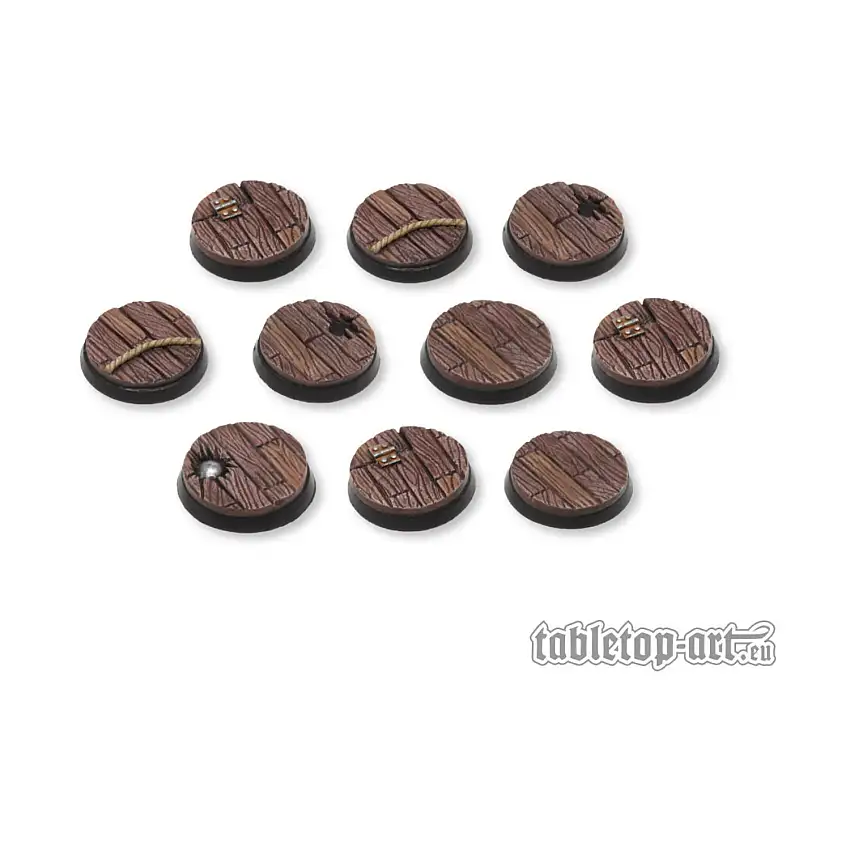 32mm Round Base - Pirate Ship (10)