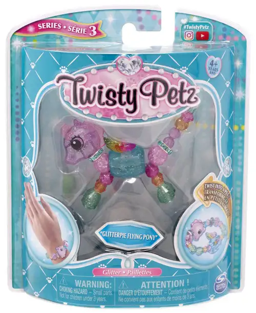 Twisty Petz Series 3 Glitterpie Flying Pony Bracelet