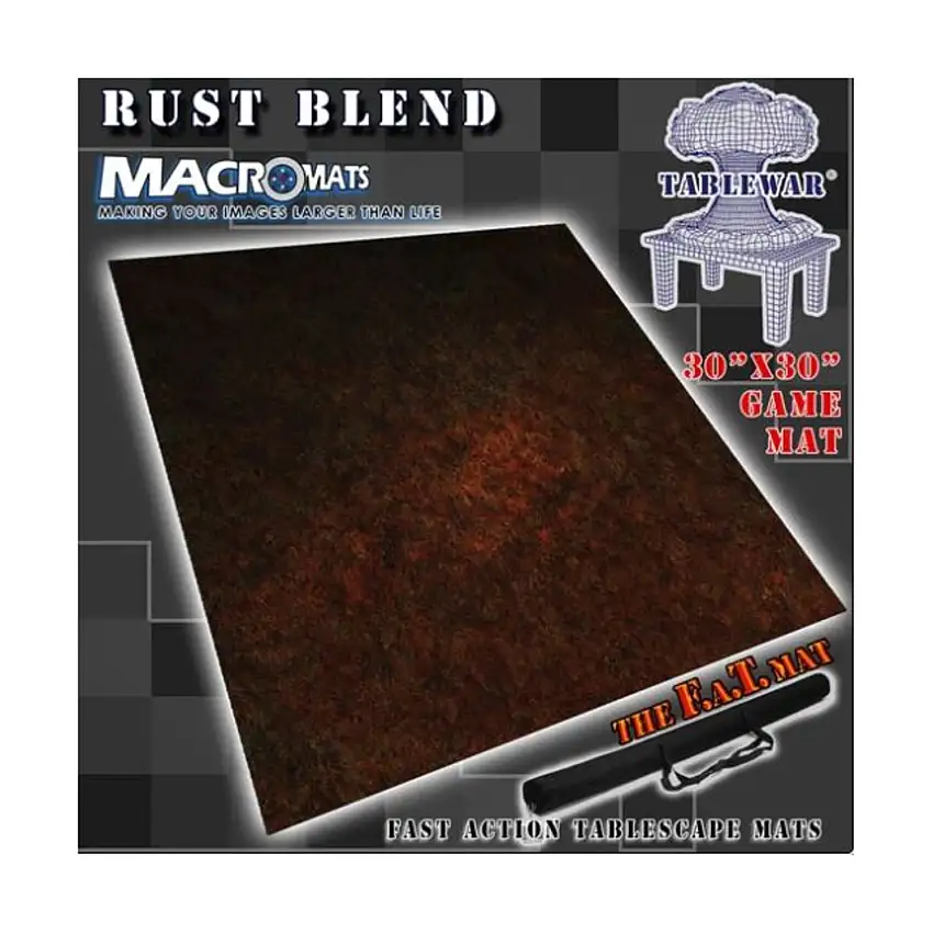 30" x 30"' - Rust Blend