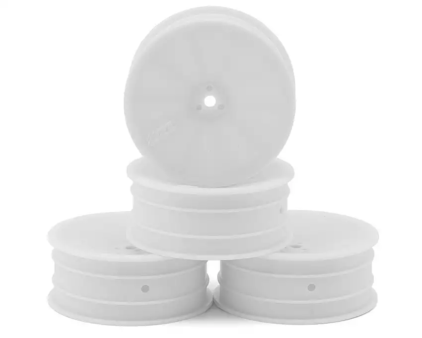 TZO Tires 2WD 2.2" Front 1/10 Buggy Wheels (White) (4)