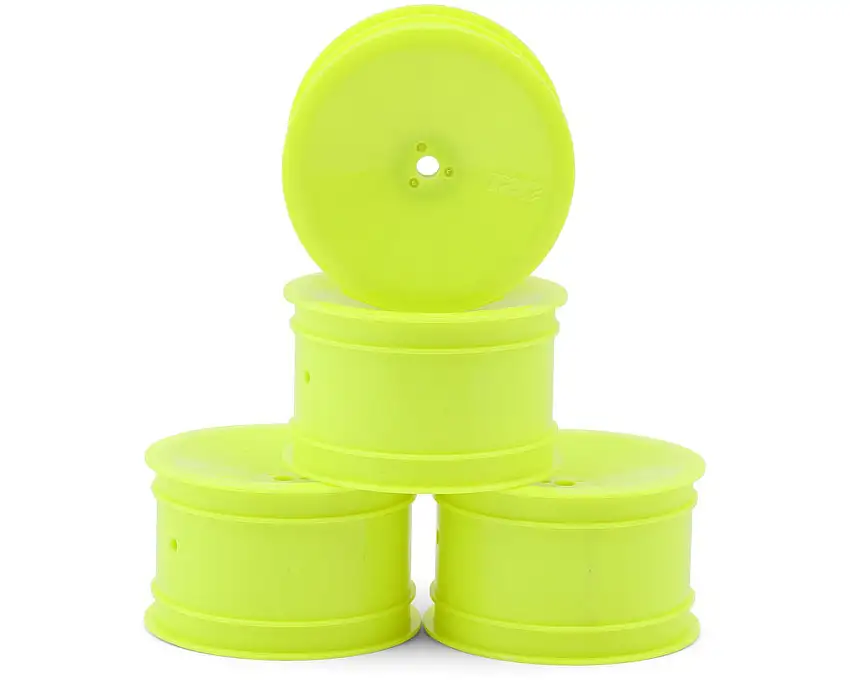 TZO Tires 2.2" 1/10 Buggy Rear Wheels (Yellow) (4)