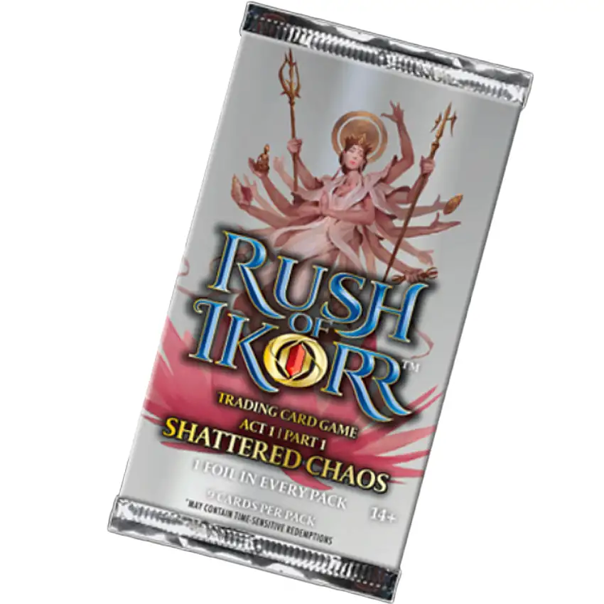 Rush of Ikorr TCG: Act 1 Shattered Chaos - Booster Pack