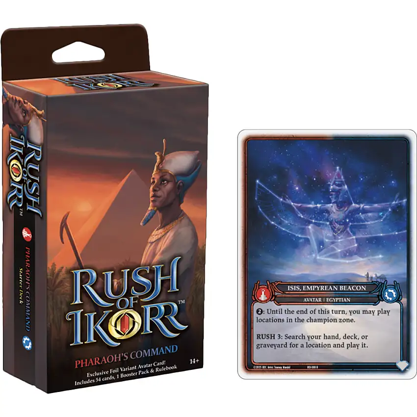 Rush of Ikorr TCG: Pharaoh's Command Starter Deck