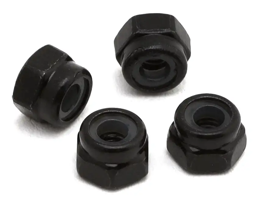 UDI RC 2.5mm Flanged Nylon Wheel Lock Nuts (4) (UCX24/UCX24 Pro)