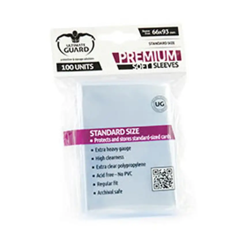 Premium - Clear (10 Packs of 100)