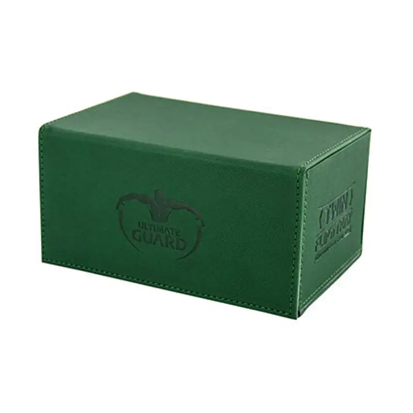 Twin Flip Deck Box w/Tray - XenoSkin, Green