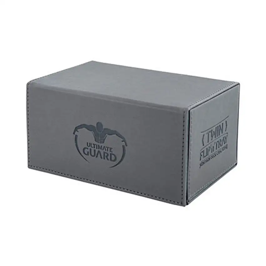 Twin Flip Deck Box w/Tray - XenoSkin, Grey