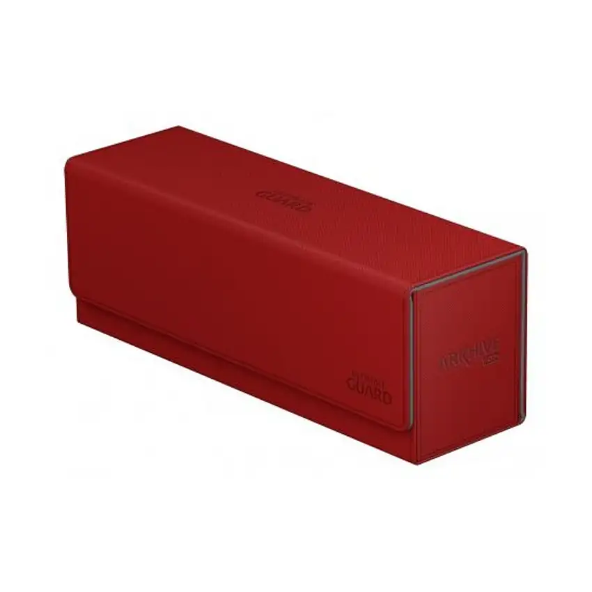 Arkhive - Flip Deck Box - XenoSkin - Red/Grey (400+)