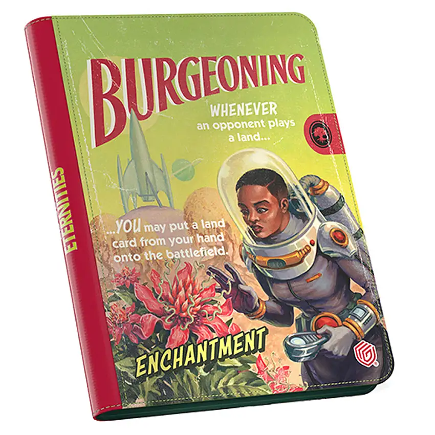 MtG 18-Pocket Zipfolio 360: Edge of Eternities: Burgeoning (Preorder)