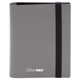 ULP15374 Ultra Pro Binder: 2pkt: PRO: Eclipse: Smokey Grey