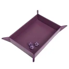 ULP16489 Ultra Pro Foldable Dice Tray: Vivid: Midnight Plum