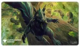 ULP38484 Ultra Pro Playmat: Stitched Edge: Magic the Gathering: Commander Series: Chatterfang, Squirrel General