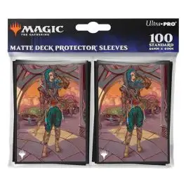 ULP38663 Ultra Pro Deck Protector: Magic the Gathering: Aetherdrift: Sita Varma, Masked Racer (100)