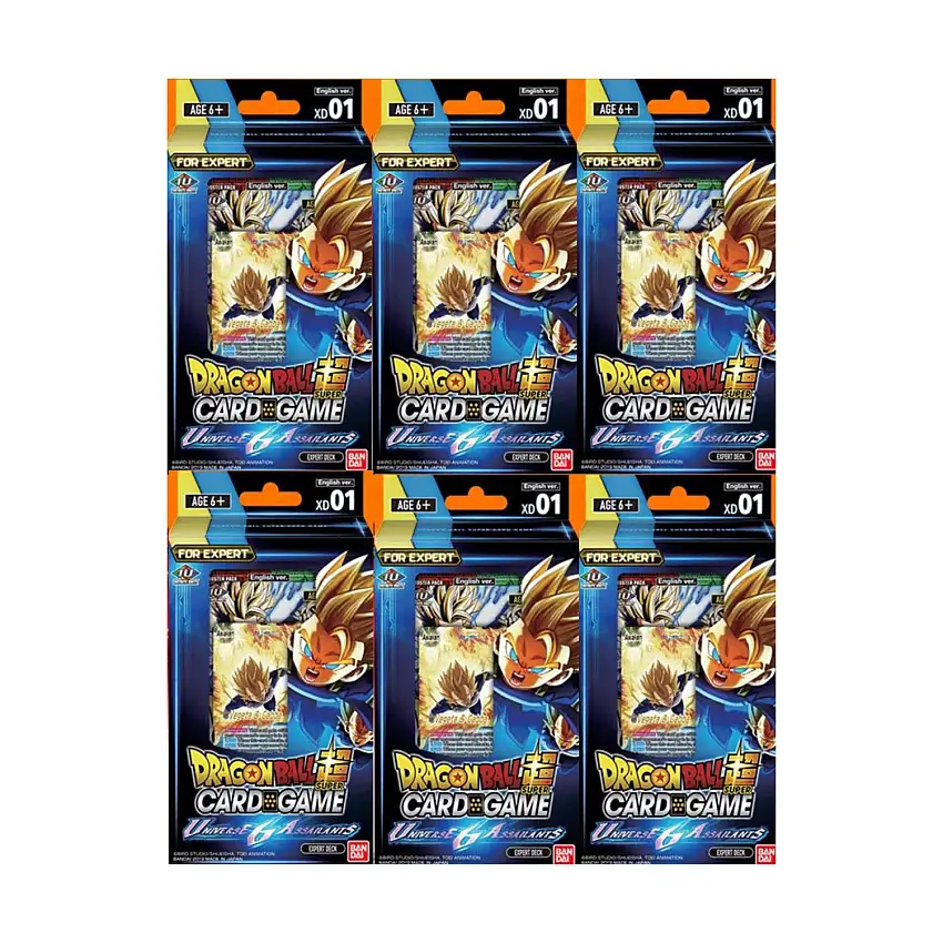 Universe 6 Assailants - Expert Deck Display Box